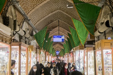 آذین بندی شهر تبریز به مناسبت نیمه شعبان