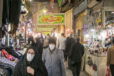 آذین بندی شهر تبریز به مناسبت نیمه شعبان