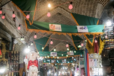 آذین بندی شهر تبریز به مناسبت نیمه شعبان
