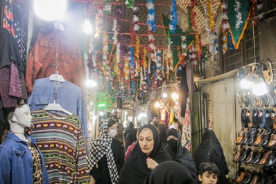 آذین بندی شهر تبریز به مناسبت نیمه شعبان