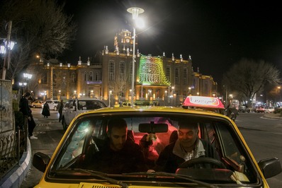 آذین بندی شهر تبریز به مناسبت نیمه شعبان