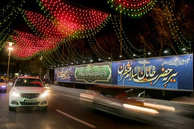آذین بندی شهر تبریز به مناسبت نیمه شعبان