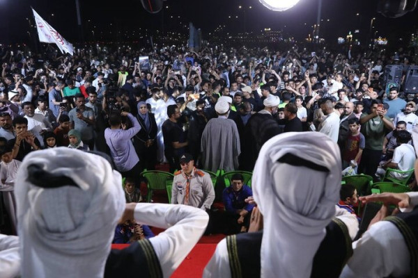 جشنواره سرود «یدا بید» با حضور مردم بصره برگزار شد