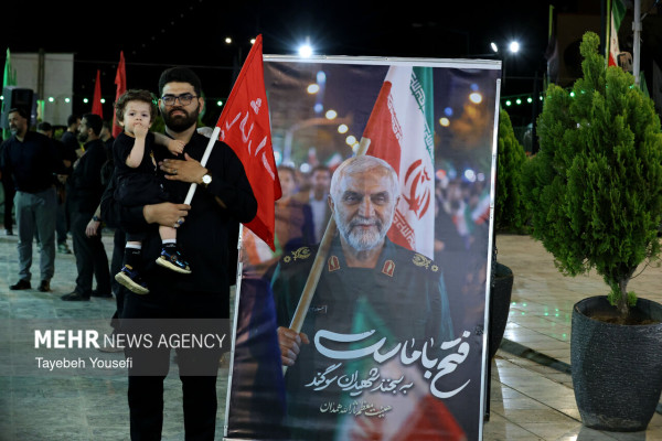 عزاداری شب اول محرم در همدان