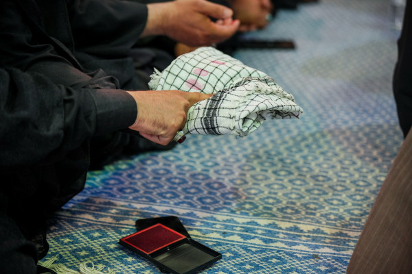 مراسم تجدید بیعت جهادگران با رهبر انقلاب برگزار شد