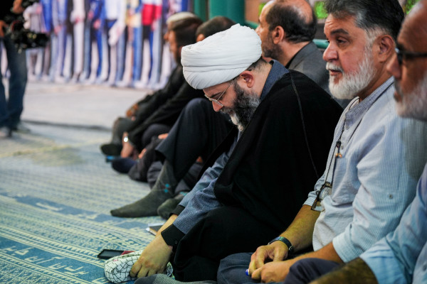 مراسم تجدید بیعت جهادگران با رهبر انقلاب برگزار شد