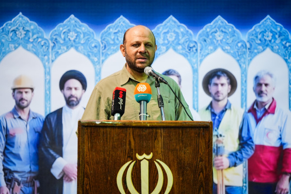 مراسم تجدید بیعت جهادگران با رهبر انقلاب برگزار شد