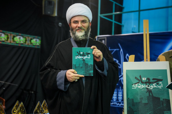 مراسم تجدید بیعت جهادگران با رهبر انقلاب برگزار شد