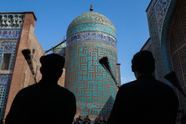 عزاداری ماه محرم در مجموعه میراث جهانی شیخ صفی الدین اردبیلی