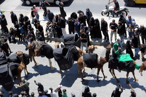 مراسم عزاداری سومین روز شهادت امام حسین (ع) در همدان