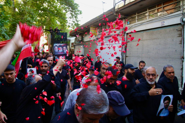 مراسم تشییع پیکر داماد رهبر شهید انقلاب