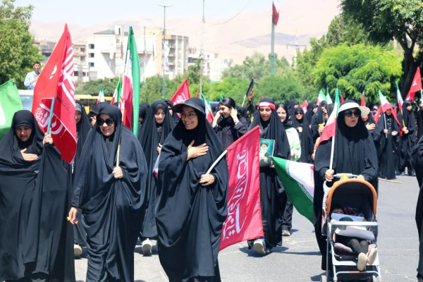مراسم دلدادگان حسین علیه‌السلام؛ جاماندگان اربعین سقز