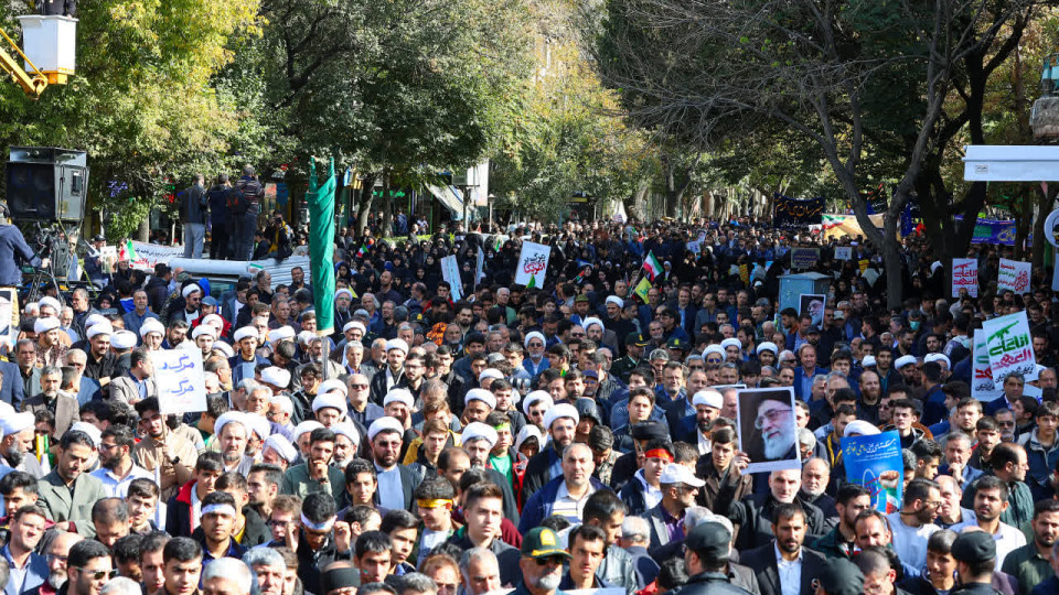 راهپیمایی یوم الله 13 آبان در آذربایجان شرقی