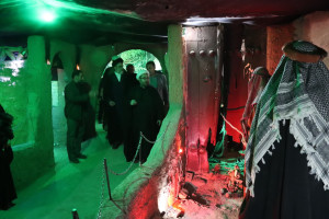 بازدید مدیرکل تبلیغات اسلامی آذربایجان شرقی از نمایشگاه های فاطمی آذرشهر